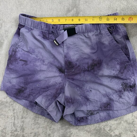 REI Co-op Sahara Amphib Shorts Womens M Belted Pockets Purple Outdoor Gorpcore - Picture 3 of 9